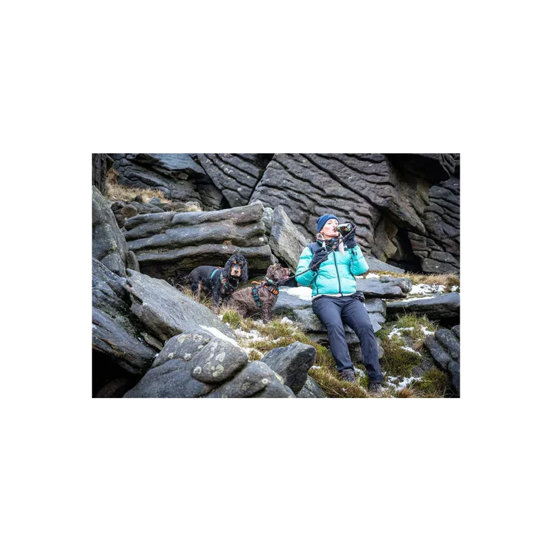 Gourde en acier inoxydable pour gardiens de chiens - Randonnée, bivouac, voyage en voiture ou en vélo - Trekker - Long Paws - A associer avec la bouteille pour chiens