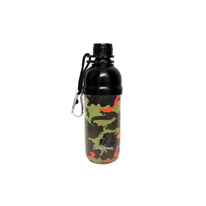 Gourde pour chiens pratiques - Pas de perte d'eau - Long Paws - 500ml - Camouflage 