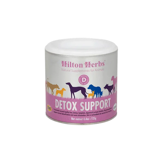 Complément alimentaire naturel pour chiens - Plantes séchées - 125 gr - Drainage foie et reins - Hilton Herbs 
