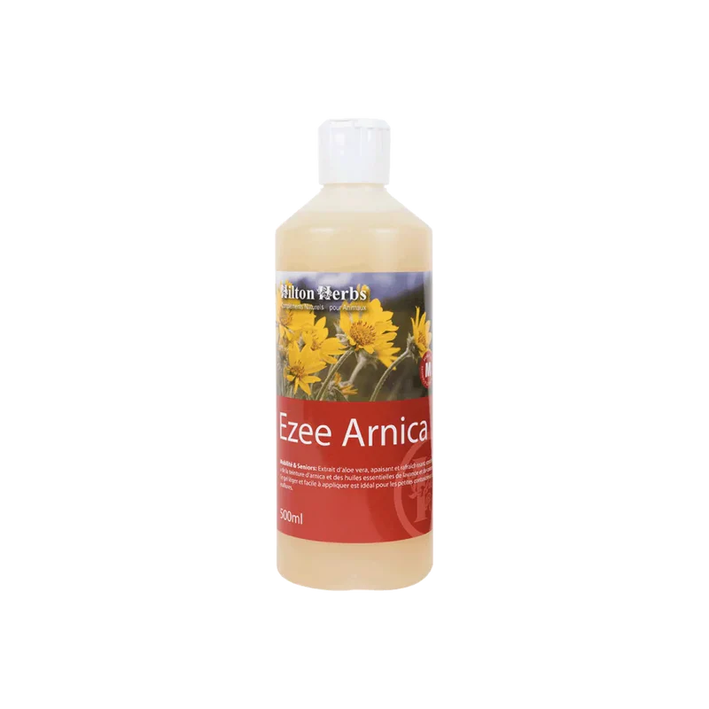 Lotion de massage naturelle pour chiens et chevaux - Ezee Arnica - Hilton Herbs - 1 litre 