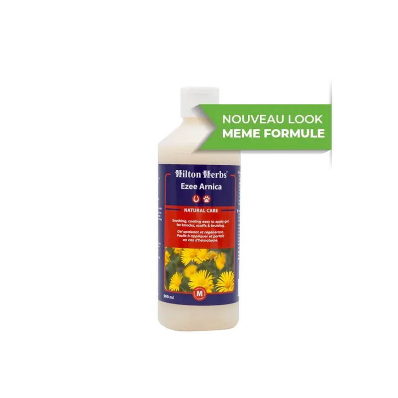 Lotion de massage naturelle pour chiens et chevaux - Ezee Arnica - Hilton Herbs - 500ml