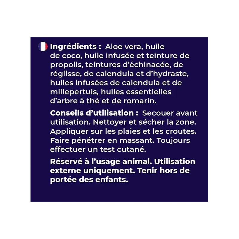 Lotion contre la gale de boue - Gale Defender Lotion Hilton Herbs - Mode d'emploi