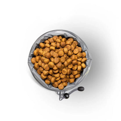 Gamelle pliable pour la nourriture des chiens - Dive Takeaway Food Bowl - Ezydog - A emporter partout - Grande ouverture pour que le chien mange facilement 