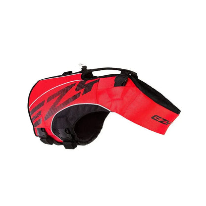 Gilet de sauvetage pour chiens - Gilet de flottaison - Aide à la nage - Sécurité sports aquatiques canins - DFD X2 Boost - Ezydog - Rouge 