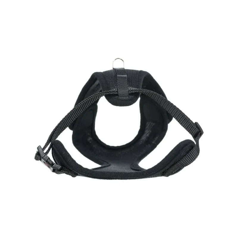 Harnais de promenade pour chats - Avec longe élastique - Trixie - Noir vue arrière 