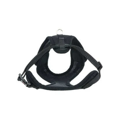 Harnais de promenade pour chats - Avec longe élastique - Trixie - Noir vue arrière 
