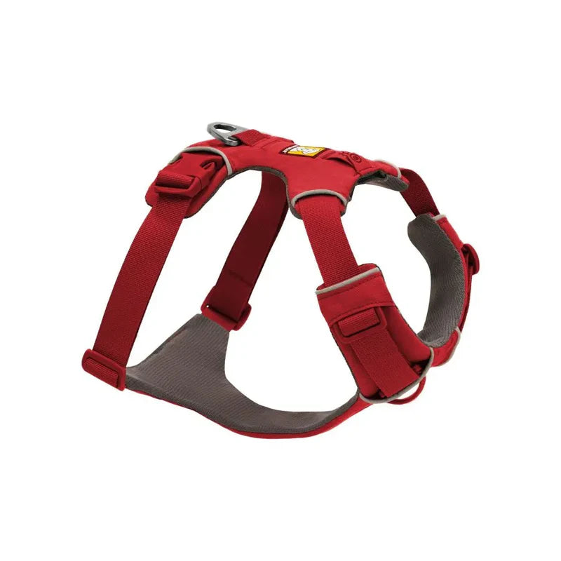 Harnais pour chiens - Front range- Ruffwear - 3 coloris - 4 tailles - Idéal randonnée et promenade - Rouge