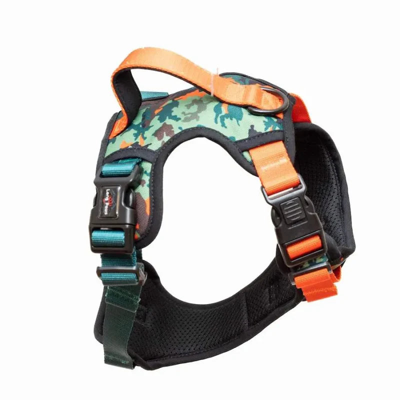 Harnais pour chiens en matériaux recyclés - Tailles S, M, L XL - Earth Friendly - Long Paws - Vue de côté 