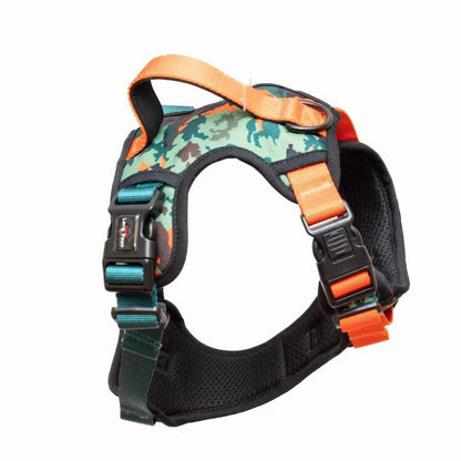 Harnais pour chiens en matériaux recyclés - Tailles S, M, L XL - Earth Friendly - Long Paws - Vue de côté 