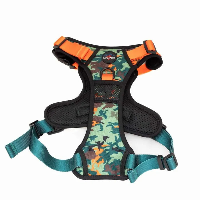 Harnais pour chiens en matériaux recyclés - Tailles S, M, L XL - Earth Friendly - Long Paws - Vue de dessous 