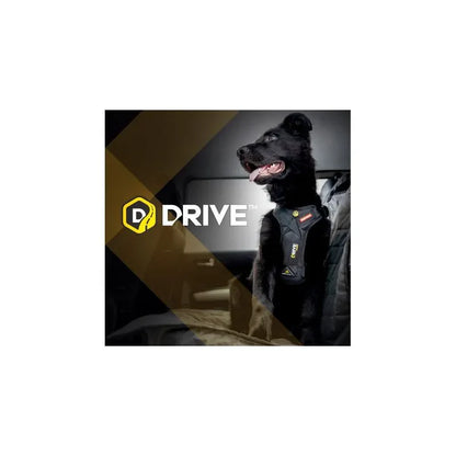 Harnais pour chiens pour la sécurité en voiture - Testé en crash test - Solide résistant confortable - Drive Car Harness Ezydog - Voyage vacances en road-trip
