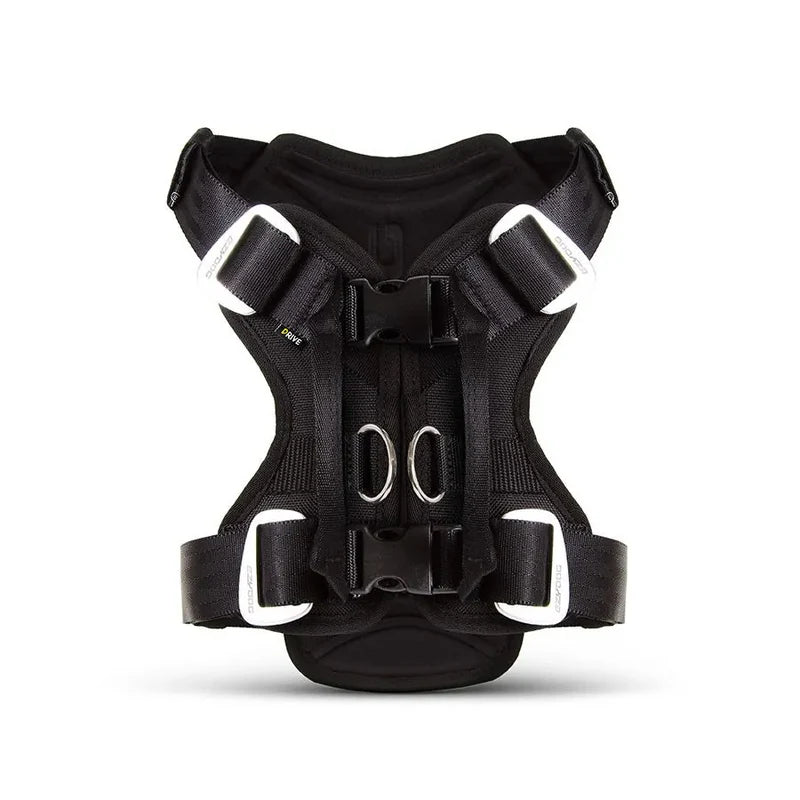 Harnais pour chiens pour la sécurité en voiture - Testé en crash test - Solide résistant confortable - Drive Car Harness Ezydog - Vue de dessus 