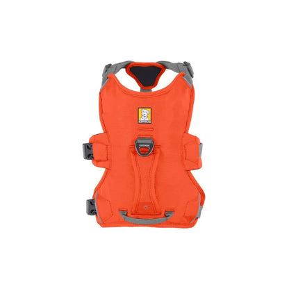 Harnais pour chiens - Randonnée - Sécurité - Webmaster - Ruffwear - Coloris orange fluo ou violet - 4 tailles   Vue de dessus