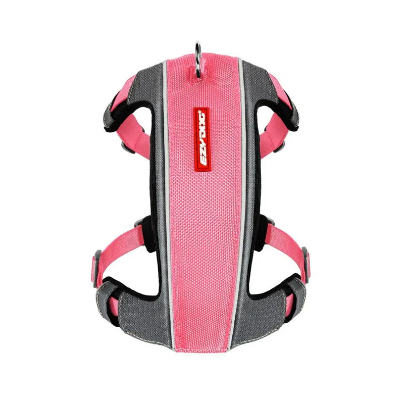 Harnais pour chiens confortable - X-Link -Ezydog - 5 tailles - 2 couleurs - 2 points d'attache pour la laisse - Vue dessous