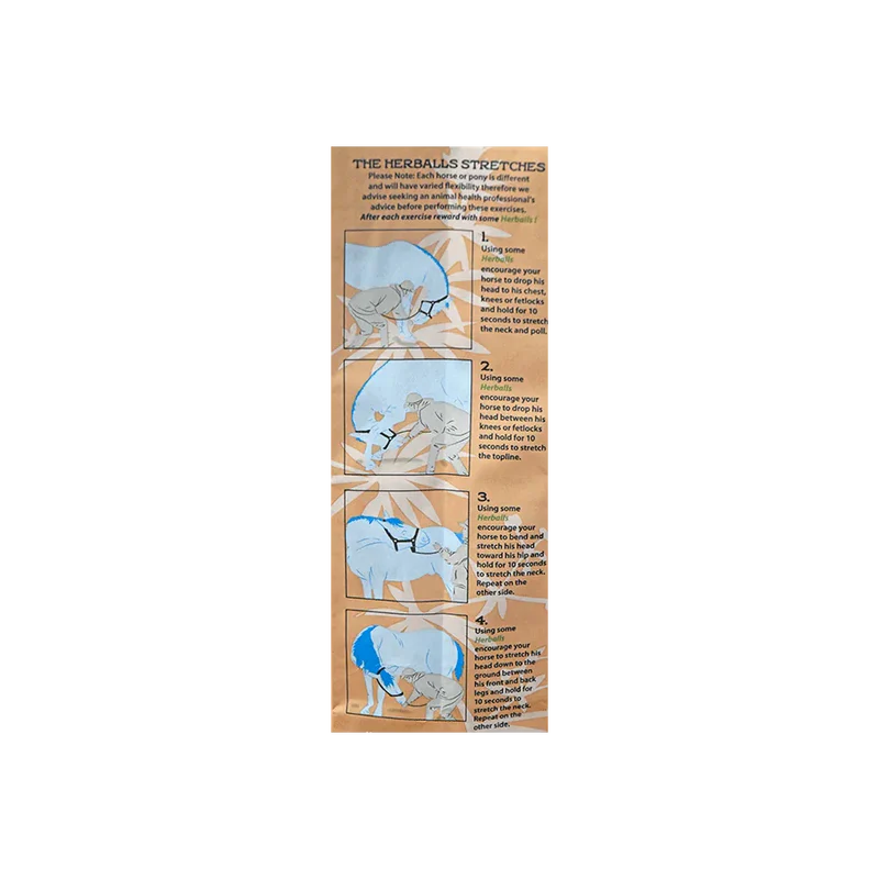 Friandises pour chevaux Herballs - 2kg - Hilton Herbs - exercices 