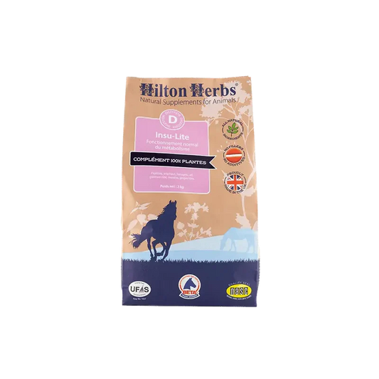 Complément alimentaire pour chevaux - régulation de l'insuline - 2kg - plantes séchées - Hilton Herbs