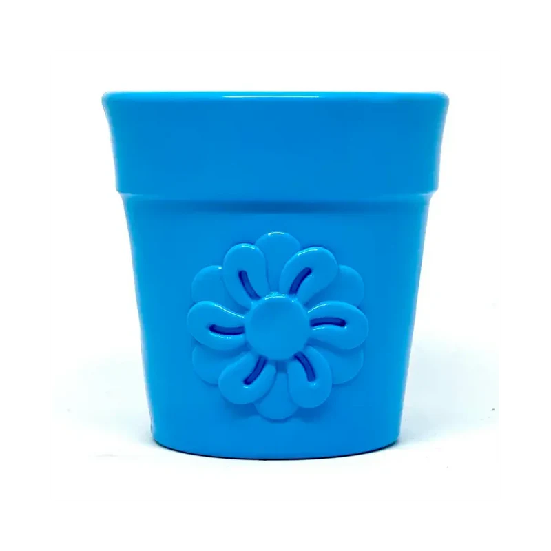Jouet à mâcher pour chien - Flower Pot Sodapup - Bleu