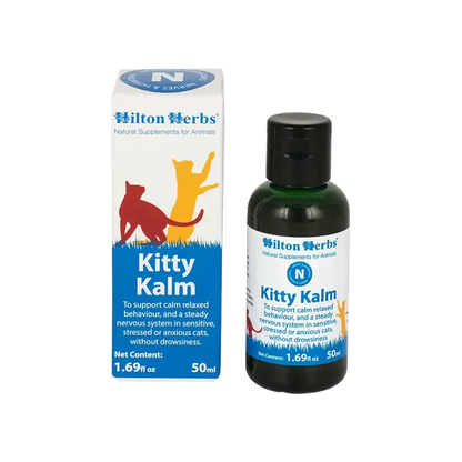 Complément alimentaire naturel liquide pour chats - Antistress - Hilton Herbs