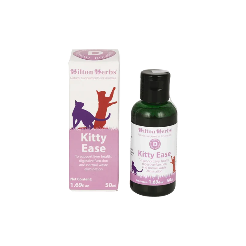 Complément alimentaire naturel liquide pour chats - Digestion - Hilton Herbs 
