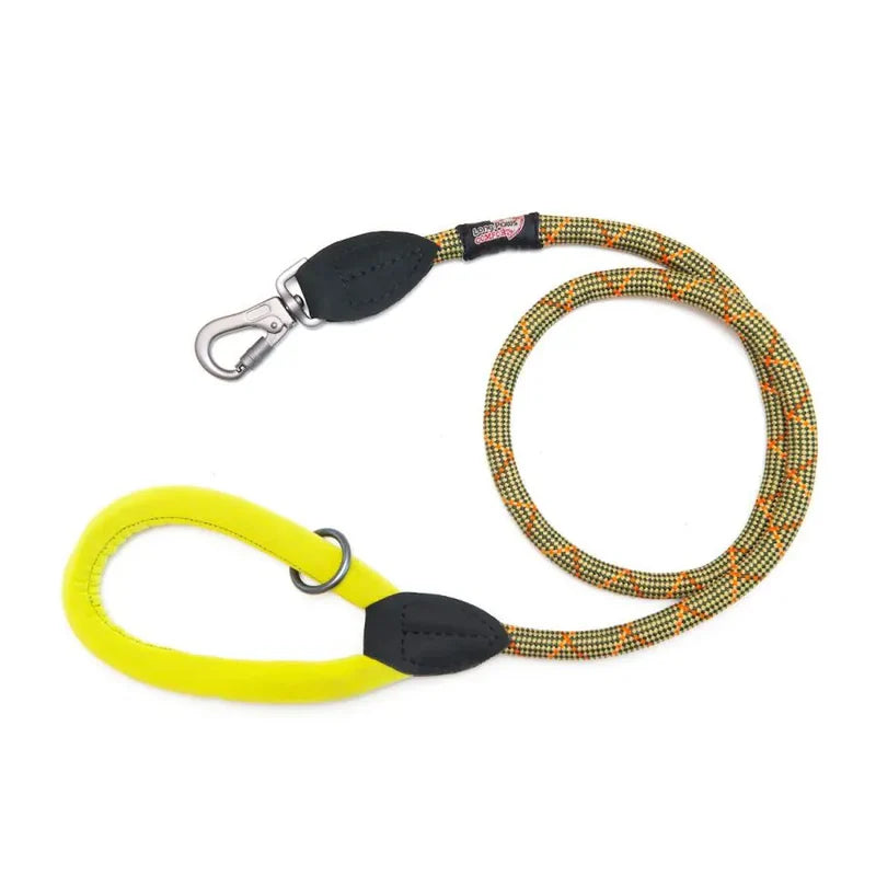 Laisse pour chiens - Comfort - Long Paws - 120cm - Verte 