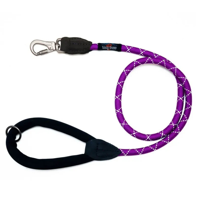 Laisse pour chiens - Comfort - Long Paws - 120cm - Violette 