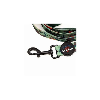 Laisse pour chiens en matériaux recyclée - Earth Friendly - Camouflage - 150cm - Long Paws - Mousqueton