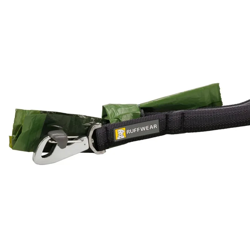 Laisse courte pour chiens - Front Range - Ruffwear - 38cm - Idéale pour la circulation en ville - Attache sac à déjections possible 