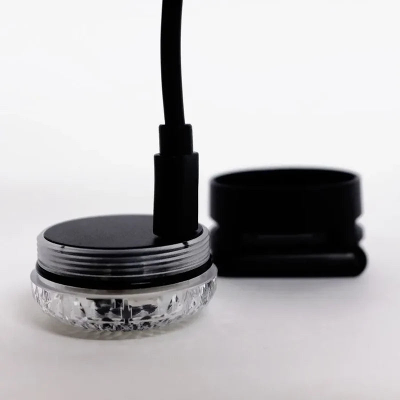 Lumière de sécurité pour chiens, chats et chevaux - GO2 Ezydog - Existe en rouge ou couleur au choix : blanc/rouge/bleu/vert - Idéal en promenade, randonnée, bivouac - Rechargeable 