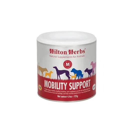 Complément alimentaire naturel pour chiens - Plantes séchées - Muscles et articulations - 125gr- Hilton Herbs 