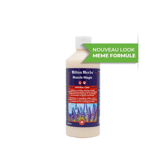 Lotion de massage pour chiens et chevaux - Muscle Magic - Hilton Herbs - 250 ml 