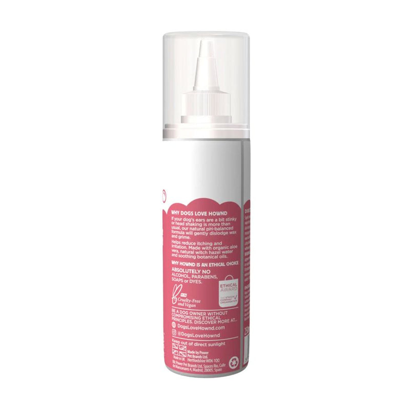 Nettoyant pour oreilles des chiens, vegan & Cruelty Free - Can You Hear Me - Hownd - 250ml - Ingrédients