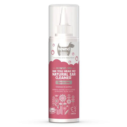 Nettoyant pour oreilles des chiens, vegan & Cruelty Free - Can You Hear Me - Hownd - 250ml