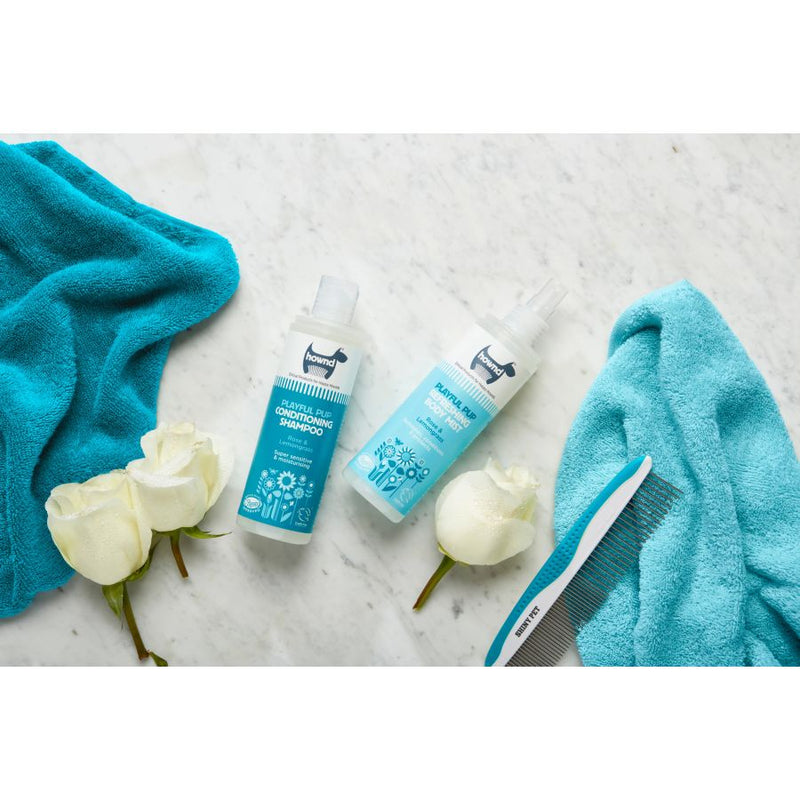 Parfum pour chien à la peau sensible et pour chiots - Playful Pup Hownd - 250ml - A associer avec le shampoing