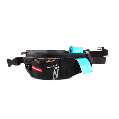 Pochette à friandises pour chiens - Éducation canine positive - SnakPak Go - Ezydog - 4 couleurs - Noire 