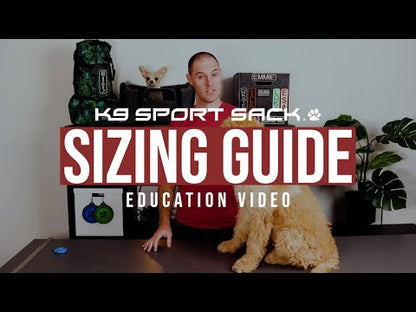 Choisir la taille de son sac à dos pour chiens K9 Sport Sack 