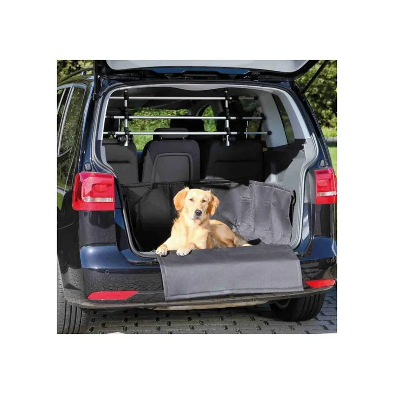 Grande protection de coffre de voiture pour chiens - Trixie - Pour des voyages avec un chien confortable et une voiture propre 