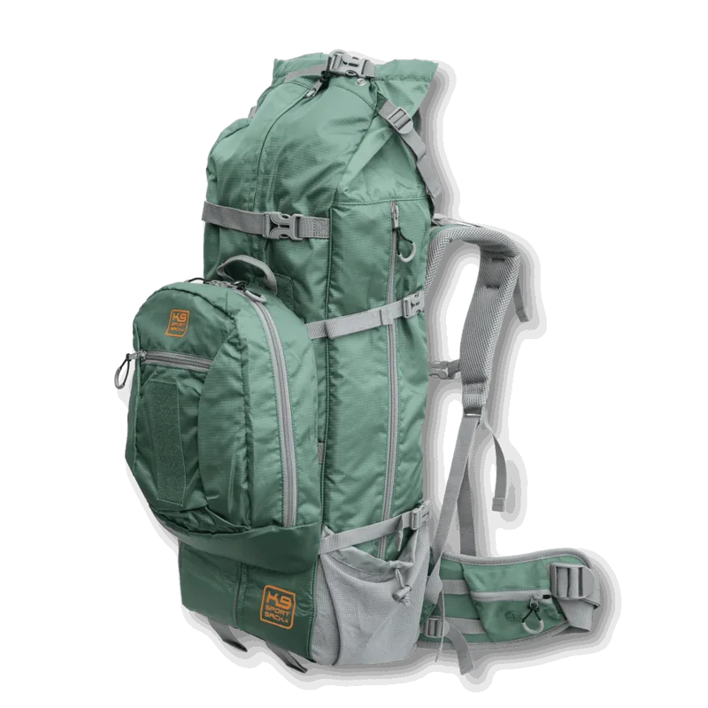 Sac à dos pour grands chiens - Kolossus K9 Sport Sac - Avec sac amovible - Vue de côté 