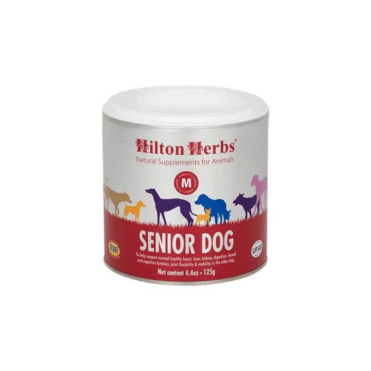 Complément alimentaire naturel pour chiens seniors - Plantes séchées - 125 gr- Hilton Herbs 
