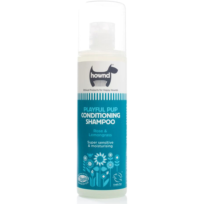 Shampoing pour chiots et chiens adultes à la peau sensible Playful Pup - Hownd - 250ml  Vegan & Cruelty Free