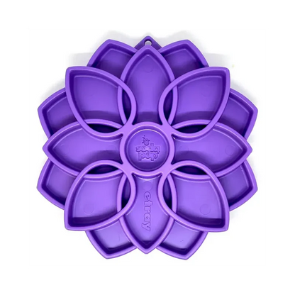 Tapis de léchage pour chiens - Mandala Sodapup - Violet