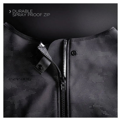 Veste pour chiens coupe-vent avec maintien de chaleur grâce à sa conception unique - Thermax Ezydog - Prêt du corps - 2 coloris - 4 tailles - Détails fermeture 