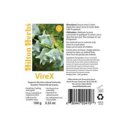 Pommade Virex contre verrues et sarcoïdes - Chiens et chevaux - 100 gr - Hilton Herbs - Utilisation